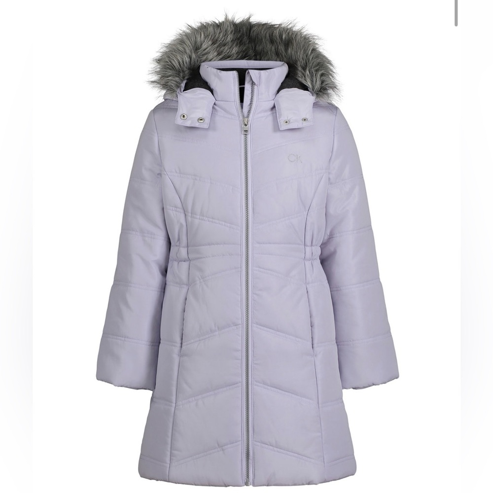 Calvin Klein Big Girls Aerial Jacket